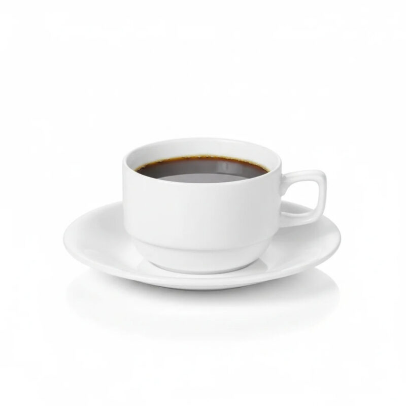 Classic cup 220 ml and saucer for tea WL-993008/AB