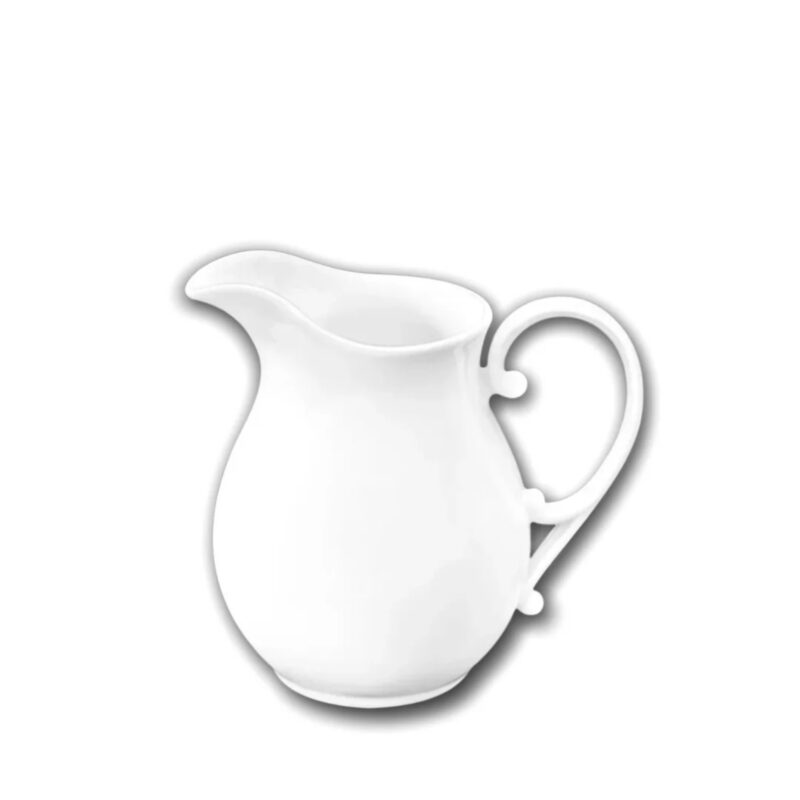 White porcelain pitcher 830 ml WL-995039/A